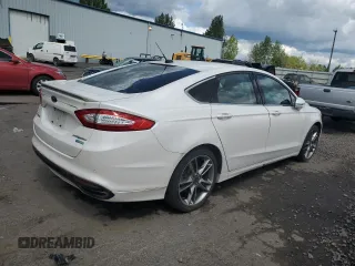 2016 Ford Fusion Titanium with VIN 3FA6P0K9XGR240562, listed as a Copart auction lot 55151285 with 119,950 mi miles and Clean Title. Bid and sale history available at DreamBid. Image 3.