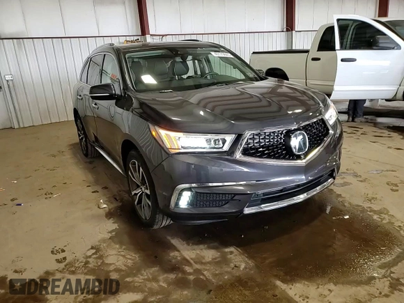 2020 Acura MDX w/Advance Pkg with VIN 5J8YD4H85LL016997, listed as a Copart auction lot 49179845 with 25,331 mi miles and Salvage Title. Bid and sale history available at carsss.com. Image 14.