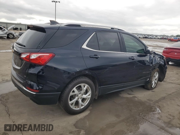 2020 Chevrolet Equinox LT with VIN 3GNAXLEX3LS655393, listed as a Copart auction lot 51214535 with 107,035 mi miles and Salvage Title. Bid and sale history available at carsss.com. Image 3.