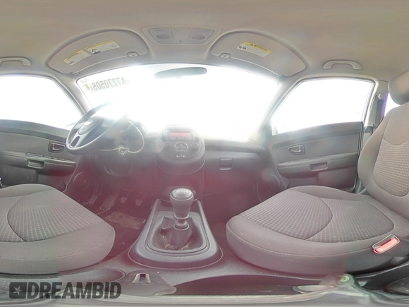 2012 Kia Soul with VIN KNDJT2A55C7452166, listed as a Copart auction lot 47270505 with 127,461 mi miles and Salvage Title. Bid and sale history available at carsss.com. Image 12.