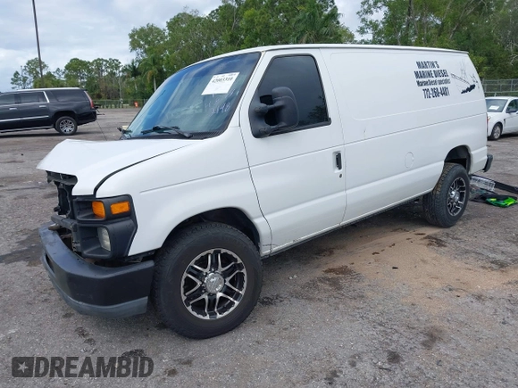 2010 Ford Econoline Cargo Commercial with VIN 1FTNE1EW1ADA63712, listed as a IAAI auction lot 42003310 with Not Provided miles and . Bid and sale history available at carsss.com. Image 17.