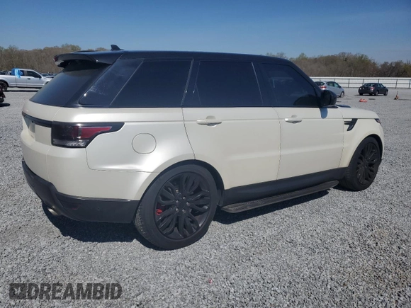 2016 Land Rover Range Rover Sport Dynamic with VIN SALWR2EF2GA581278, listed as a Copart auction lot 50249655 with 88,421 mi miles and Salvage Title. Bid and sale history available at DreamBid. Image 3.