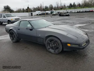 1993 Chevrolet Corvette with VIN 1G1YY23P3P5100843, listed as a Copart auction lot 48970785 with 139,851 mi miles and Salvage Title. Bid and sale history available at carsss.com. Image 4.