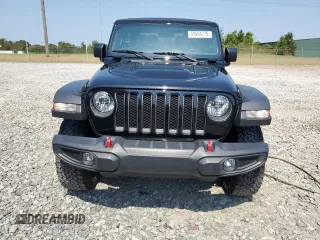 2022 Jeep Wrangler Rubicon with VIN 1C4HJXCG9NW197322, listed as a Copart auction lot 59984775 with 35,374 mi miles and Salvage title. Bid and sale history available at DreamBid. Image 5.