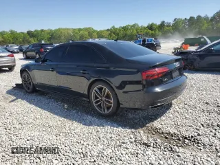 2017 Audi A8 with VIN WAU44AFD0HN006074, listed as a Copart auction lot 52421465 with 144,744 mi miles and Salvage title. Bid and sale history available at DreamBid. Image 2.