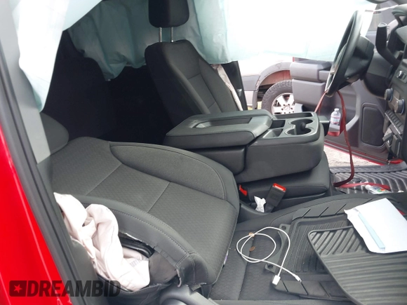 2025 Chevrolet Silverado 1500 Custom with VIN 1GCPABEK2SZ132029, listed as a IAAI auction lot 41791262 with 2,458 mi miles and . Bid and sale history available at DreamBid. Image 22.