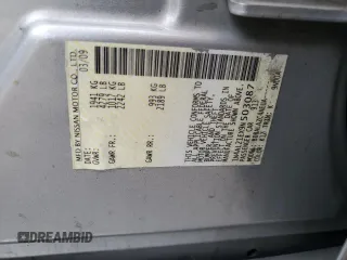 2009 Nissan Altima 2.5 with VIN 1N4AL21EX9N503087, listed as a Copart auction lot 65987244 with 145,629 mi miles and Salvage Title. Bid and sale history available at carsss.com. Image 15.
