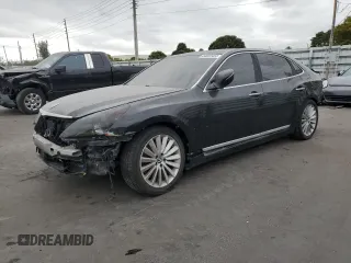 2016 Hyundai Equus Signature with VIN KMHGH4JH6GU103098, listed as a Copart auction lot 84622454 with 107,573 mi miles and Clean Title. Bid and sale history available at DreamBid. Image 1.