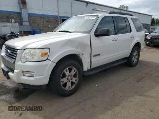 2008 Ford Explorer XLT with VIN 1FMEU73EX8UA16314, listed as a Copart auction lot 61032695 with 146,443 mi miles and Salvage title. Bid and sale history available at DreamBid. Image 1.