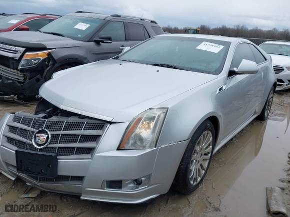 2011 Cadillac CTS Coupe Performance with VIN 1G6DL1ED4B0164237, listed as a IAAI auction lot 41728955 with 161,389 mi miles. Bid and sale history available at carsss.com. Image 17.