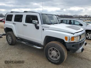 2008 Hummer H3 SUV Luxury with VIN 5GTEN13E888140825, listed as a Copart auction lot 44379165 with 125,394 mi miles and Salvage Title. Bid and sale history available at carsss.com. Image 4.