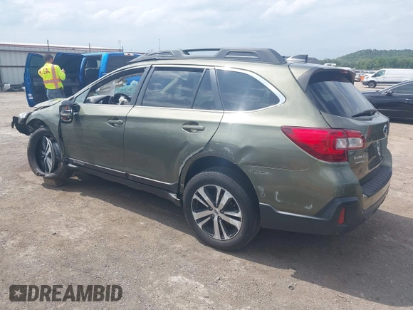 2019 Subaru Outback Limited with VIN 4S4BSAJC0K3391102, listed as a IAAI auction lot 42417622 with 40,590 mi miles and . Bid and sale history available at DreamBid. Image 3.