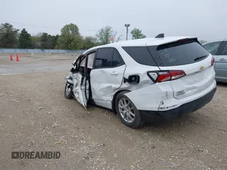 2022 Chevrolet Equinox LS with VIN 3GNAXHEV9NS213412, listed as a IAAI auction lot 42179897 with 51,681 mi miles and . Bid and sale history available at DreamBid. Image 3.