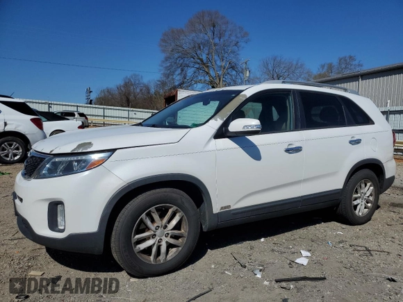 2014 Kia Sorento LX with VIN 5XYKTCA62EG446365, listed as a Copart auction lot 50471175 with 194,463 mi miles and Clean Title. Bid and sale history available at carsss.com. Image 1.