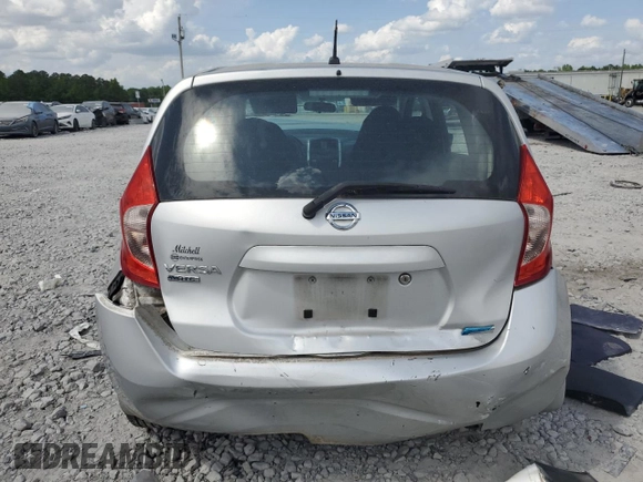 2015 Nissan Note S Plus with VIN 3N1CE2CP2FL395610, listed as a Copart auction lot 54178205 with 92,629 mi miles and Salvage title. Bid and sale history available at DreamBid. Image 6.