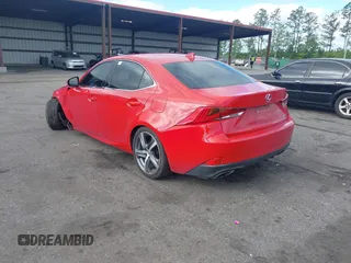 2018 Lexus IS with VIN JTHBA1D27J5064532, listed as a IAAI auction lot 41976607 with 95,140 mi miles. Bid and sale history available at carsss.com. Image 3.