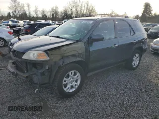 2006 Acura MDX Touring with VIN 2HNYD18606H517156, listed as a Copart auction lot 45060955 with 188,208 mi miles and Salvage Title. Bid and sale history available at carsss.com. Image 1.