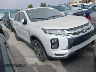 2021 Mitsubishi Outlander Sport SE with VIN JA4APVAU5MU015892, listed as a IAAI auction lot 35465610 with 85,472 mi miles. Bid and sale history available at carsss.com. Image 1.