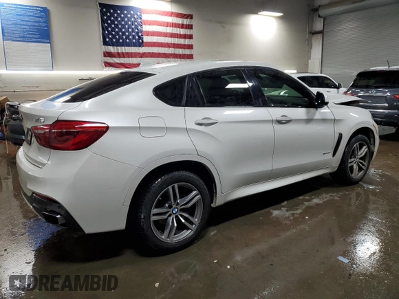 2015 BMW X6 xDrive35i with VIN 5UXKU2C51F0F96388, listed as a Copart auction lot 41023903 with 103,048 mi miles. Bid and sale history available at carsss.com. Image 3.