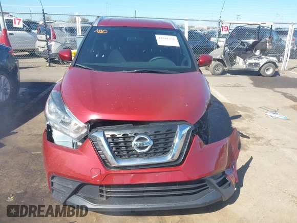 2019 Nissan Kicks S with VIN 3N1CP5CU4KL511255, listed as a IAAI auction lot 41841226 with 91,575 mi miles and . Bid and sale history available at carsss.com. Image 13.