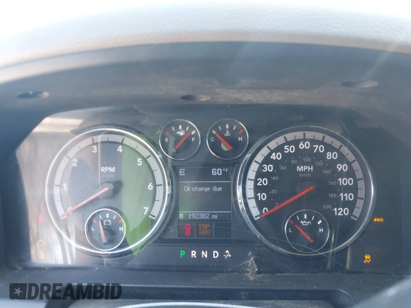 2009 Dodge 1500 SLT with VIN 1D3HV13T19S771432, listed as a IAAI auction lot 41761462 with 192,382 mi miles and . Bid and sale history available at DreamBid. Image 7.