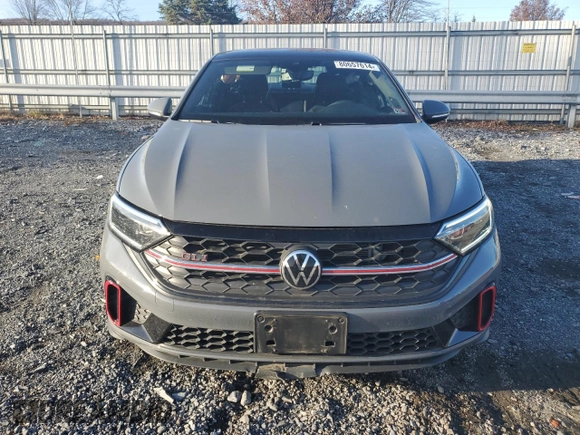 2022 Volkswagen Jetta GLI Autobahn with VIN 3VW2T7BUXNM029483, listed as a Copart auction lot 80657614 with 37,545 mi miles and Salvage title. Bid and sale history available at DreamBid. Image 5.