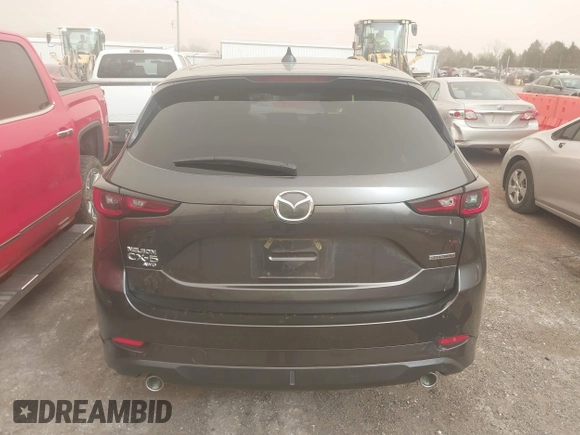 2024 Mazda CX-5 2.5 S Premium Package with VIN JM3KFBDL5R0422891, listed as a IAAI auction lot 41801320 with 1 mi miles. Bid and sale history available at carsss.com. Image 15.