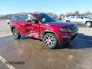 2023 Jeep Grand Cherokee Limited z VIN 1C4RJHBG7PC536384, wystawiony jako IAAI lot #41742495 z przebiegiem 20 925 mil mil oraz . Historia ofert i sprzedaży dostępna na DreamBid. Obrazek 1.