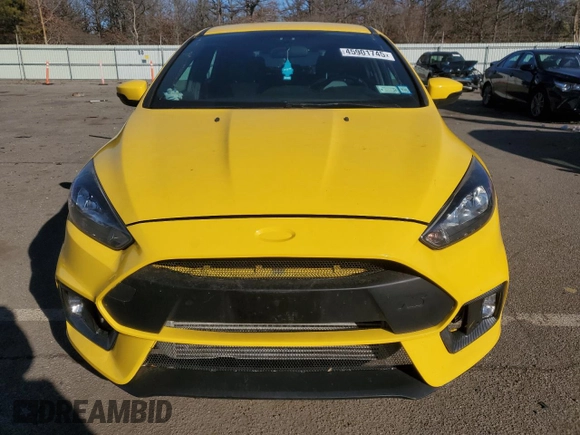 2017 Ford Focus ST with VIN 1FADP3L9XHL240522, listed as a Copart auction lot 45901745 with 98,795 mi miles and Non Repairable. Bid and sale history available at carsss.com. Image 5.