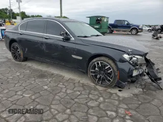 2013 BMW 7 Series 740Li xDrive с VIN WBAYF4C55DD127385, выставлен на аукционе Copart как лот 56034945 с пробегом 115 580 миль миль и Списание • Salvage title. История ставок и продаж доступна на DreamBid. Изображение 4.