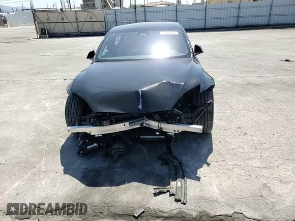 2022 Tesla Model S with VIN 5YJSA1E58NF463934, listed as a Copart auction lot 52435155 with 18,954 mi miles and Salvage Title. Bid and sale history available at DreamBid. Image 11.
