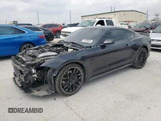 2022 Ford Mustang GT with VIN 1FA6P8CF8N5145937, listed as a Copart auction lot 51089885 with 21,948 mi miles and Salvage title. Bid and sale history available at DreamBid. Image 1.