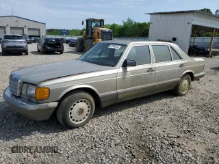 1986 Mercedes-Benz 420 Series 420SEL with VIN WDBCA35D6GA224335, listed as a Copart auction lot 53899235 with 194,582 mi miles and Clean Title. Bid and sale history available at carsss.com. Image 1.