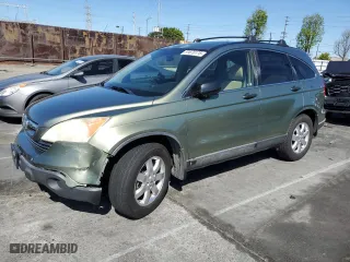 2008 Honda CR-V EX with VIN JHLRE38538C050589, listed as a Copart auction lot 51670175 with 185,738 mi miles and Salvage Title. Bid and sale history available at carsss.com. Image 1.