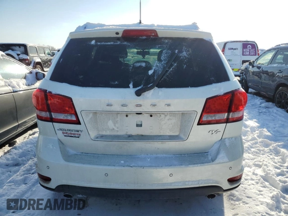 2012 Dodge Journey GT with VIN 3C4PDCEG7CT315704, listed as a Copart auction lot 44330605 with 142,507 mi miles and Salvage Title. Bid and sale history available at DreamBid. Image 6.