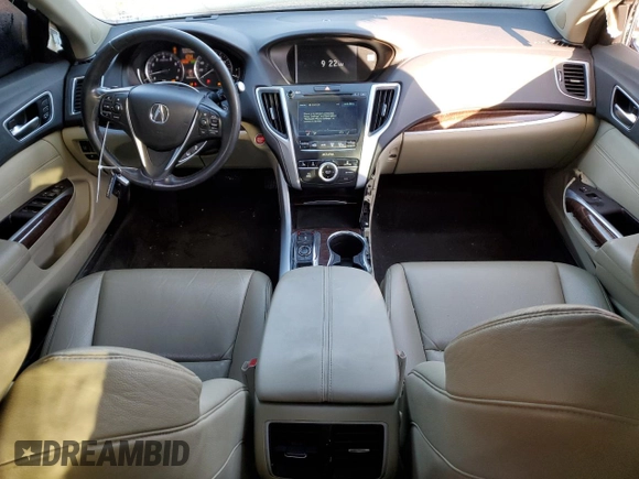 2019 Acura TLX with VIN 19UUB2F33KA003465, listed as a Copart auction lot 84418434 with 96,338 mi miles and Salvage Title. Bid and sale history available at carsss.com. Image 8.