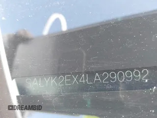 2020 Land Rover Range Rover Velar R-Dynamic S с VIN SALYK2EX4LA290992, выставлен на аукционе IAAI как лот 42212439 с пробегом 67 787 миль миль и . История ставок и продаж доступна на DreamBid. Изображение 9.