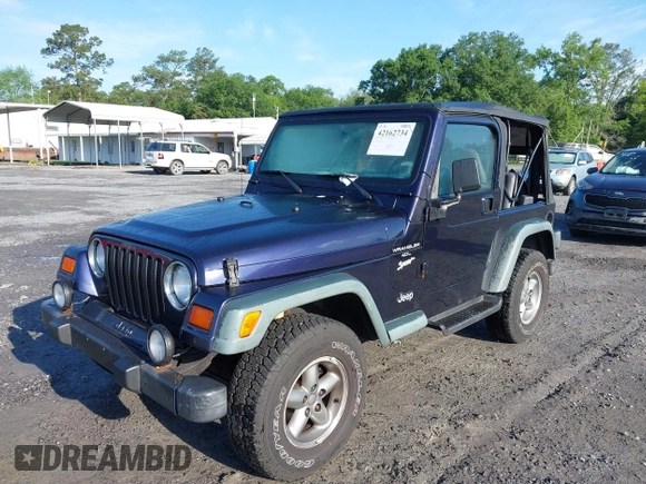 1998 Jeep Wrangler Sport with VIN 1J4FY19S8WP798559, listed as a IAAI auction lot 42162734 with 129,638 mi miles and . Bid and sale history available at DreamBid. Image 6.