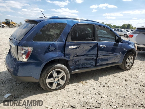 2008 Chevrolet Equinox LTZ with VIN 2CNDL83F886330510, listed as a Copart auction lot 71367184 with 145,670 mi miles and Salvage Title. Bid and sale history available at carsss.com. Image 3.