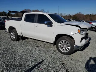 2022 Chevrolet Silverado 1500 LT with VIN 1GCPDDEK2NZ570086, listed as a Copart auction lot 82331784 with 86,026 mi miles and Salvage Title. Bid and sale history available at DreamBid. Image 4.