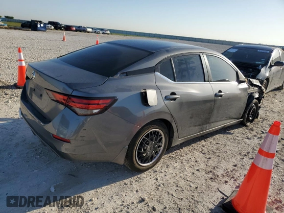 2021 Nissan Sentra S with VIN 3N1AB8BV4MY252676, listed as a Copart auction lot 51957735 with 91,864 mi miles and Salvage Title. Bid and sale history available at DreamBid. Image 3.