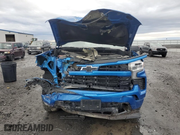 2023 Chevrolet Silverado 1500 RST with VIN 3GCUDEE82PG361480, listed as a Copart auction lot 81613954 with 19,423 mi miles and Salvage Title. Bid and sale history available at carsss.com. Image 5.