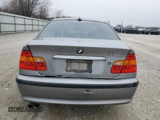 2004 BMW 3 Series 330xi with VIN WBAEW53484PN33398, listed as a Copart auction lot 43168675 with 178,731 mi miles and Salvage Title. Bid and sale history available at carsss.com. Image 6.