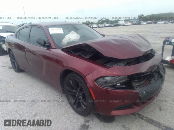 2017 Dodge Charger SE with VIN 2C3CDXBG4HH643015, listed as a IAAI auction lot 41722527 with 91,182 mi miles and . Bid and sale history available at carsss.com. Image 1.