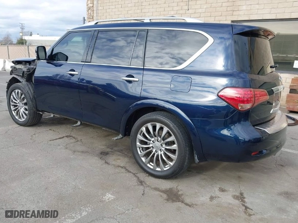 2016 Infiniti QX80 with VIN JN8AZ2NC4G9400145, listed as a IAAI auction lot 41641377 with NaN miles. Bid and sale history available at carsss.com. Image 3.