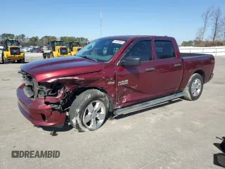 2018 Ram 1500 Express z VIN 1C6RR6KT1JS292620, wystawiony jako Copart lot #46393895 z przebiegiem 127 403 mil mil oraz Szkoda całkowita • Salvage title. Historia ofert i sprzedaży dostępna na DreamBid. Obrazek 1.