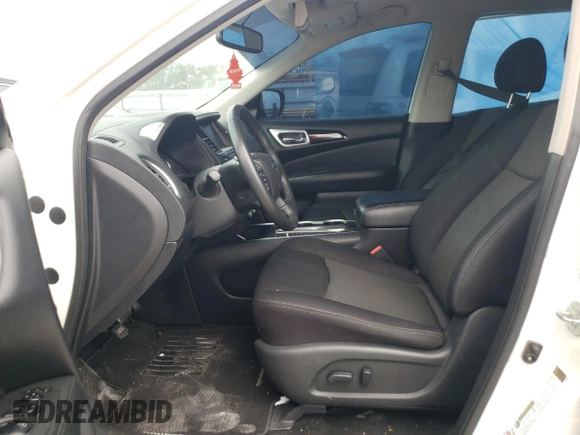 2019 Nissan Pathfinder SV z VIN 5N1DR2MN0KC620658, wystawiony jako Copart lot #55607245 z przebiegiem 114 049 mil mil oraz Szkoda całkowita • Salvage title. Historia ofert i sprzedaży dostępna na DreamBid. Obrazek 7.