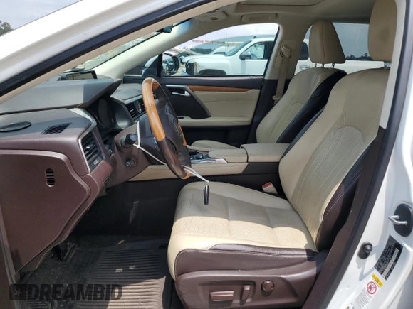 2016 Lexus RX 350 with VIN 2T2BZMCA1GC044207, listed as a Copart auction lot 54190245 with 156,285 mi miles and Salvage Title. Bid and sale history available at DreamBid. Image 7.