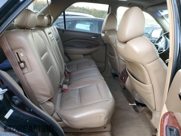 2003 Acura MDX Touring with VIN 2HNYD18603H555594, listed as a Copart auction lot 75211464 with 214,656 mi miles and Salvage Title. Bid and sale history available at DreamBid. Image 11.