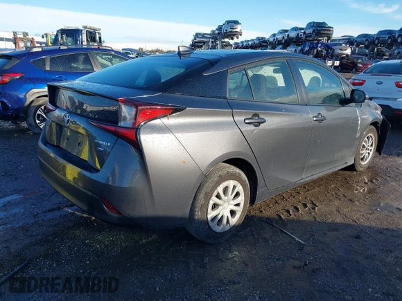 2020 Toyota Prius L Eco with VIN JTDKARFU3L3111231, listed as a IAAI auction lot 41398103 with 181,134 mi miles and . Bid and sale history available at DreamBid. Image 4.